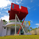 Image for article titled Seven Shipping Containers Make Up This Colorful Library